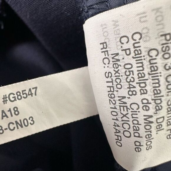 J. Crew Cameron slim crop Blue pant size 16 - Picture 6 of 7